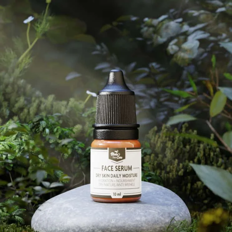 Face Serum in Natural Setting